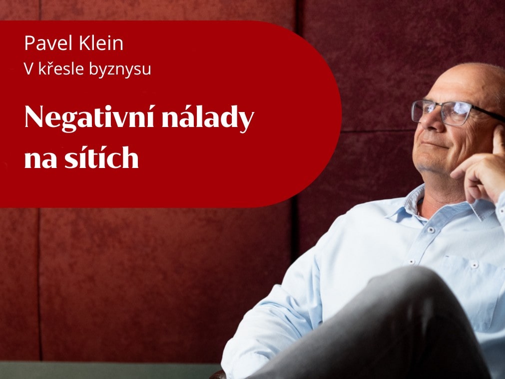 V křesle byznysu Pavel Klein mentor podnikání kouč