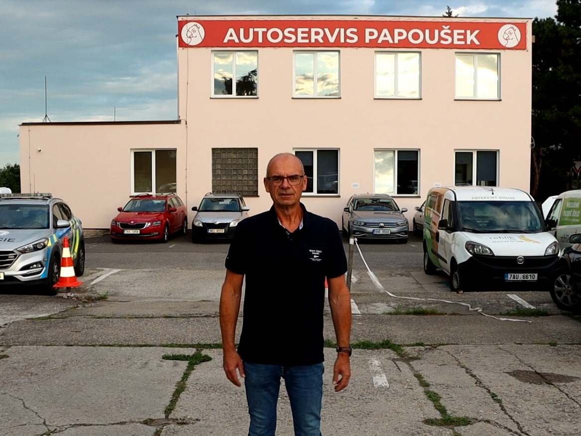 V křesle byznysu Autoservis Papoušek Pavel Klein mentor podnikání