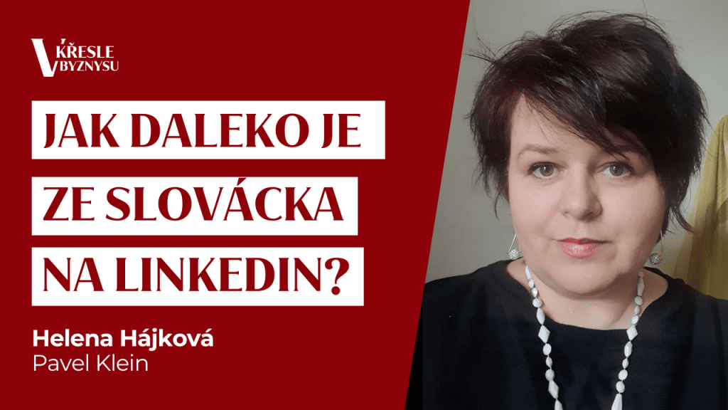 Pavel Klein V křesle byznysu business Helena Hájková