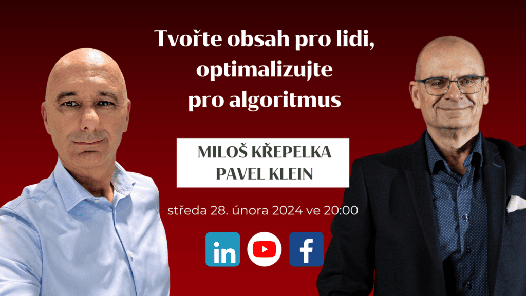 Pavel Klein byznys mentor konzultace V křesle byznysu Miloš Křepelka LinkedIn